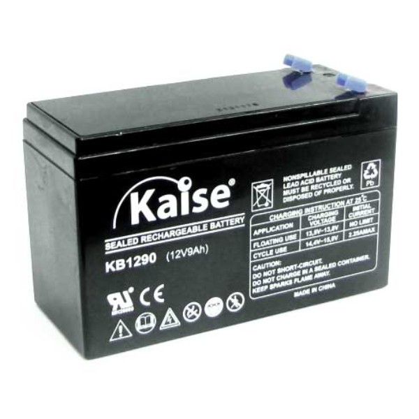 Batería 12V/9Ah KAISE KB1290 AGM - Bessel Infraestructura